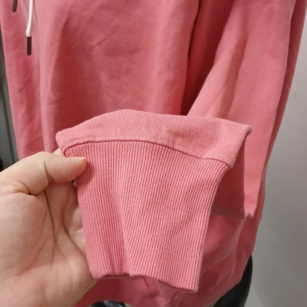 NWT Peace Love World I AM LOVE Pink Hoodie Size  2X - Picture 5 of 8